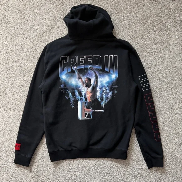 Creed III Shoe Palace Hoodie XL Black Boxing Graphic - Picture 1 of 12